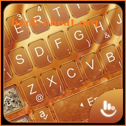Gold Silk Luxury Keyboard Theme icon