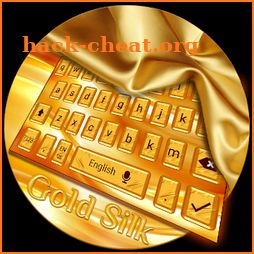 Gold Silk Neat Keyboard Theme icon