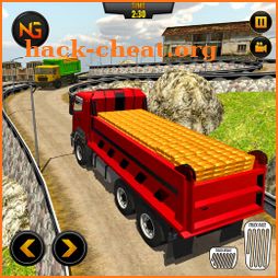 Gold Transporter Truck Driver: Truck Driving Games icon