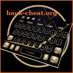 Golden Black Business Keyboard Theme icon
