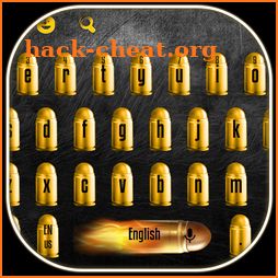 Golden Bullets Guns Keyboard icon