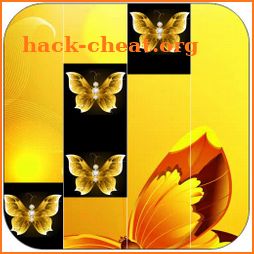 Golden Butterfly Piano Tiles 2019 icon