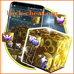 Golden Cube Launcher Theme icon