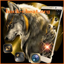 Golden Noble Wolf Theme icon
