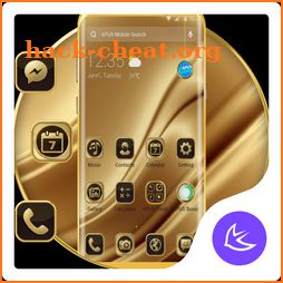 Golden Silk APUS Launcher Theme icon