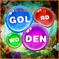 Golden Word Bubble icon