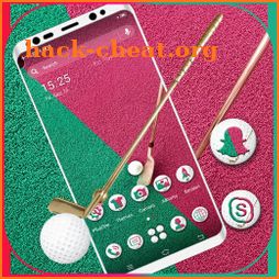Golf Ball Stick Theme icon