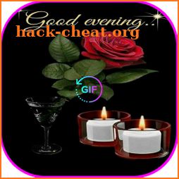 Good Evening Afteroon Night Wishes gif icon