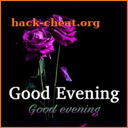 Good evening wishes greeting quotes images GIFs icon
