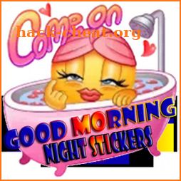 Good Morning & Night Stickers for WhatsApp icon