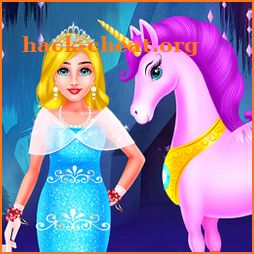 Good Princess Unicorn Saving icon