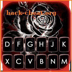 Gothic Bloody Rose Keyboard Theme icon
