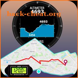 GPS Altimeter Maps & Compass icon