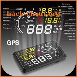 GPS & Speedometer - distance measurement icon