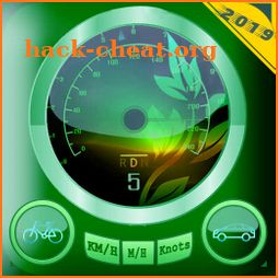 GPS Digi HUD Speedometer, Distance Meter icon