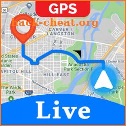GPS, Directions, Live Street Maps Voice Navigation icon