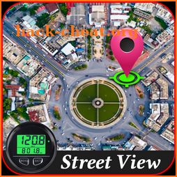GPS Guide, Street View Map & Speedometer icon