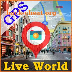 GPS Live World: Satellite Camera Map, Route Guide icon