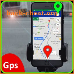 GPS Map Compass Navigation Driving & Traffic Earth icon