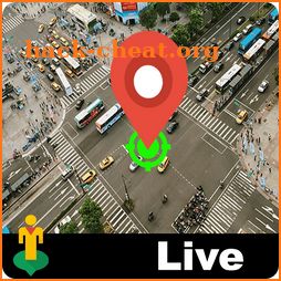Gps Map Locator - Live Street View Path Navigation icon