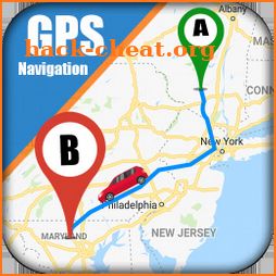 GPS Maps, Directions 2019 - GPS Driving Navigation icon