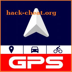 GPS, Maps, GPS Navigation, voice navigation icon