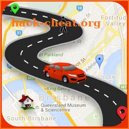 GPS Maps live Navigation & Waze Route Finder icon
