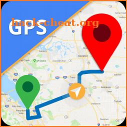 GPS, Maps, Navigate, Traffic & Area Calculating icon