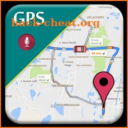 GPS Maps Navigation & Direction Route Finder Free icon