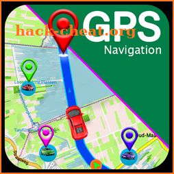 GPS Navigation & Direction - Find Route, Map Guide icon