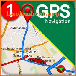GPS Navigation & Map Direction - Route Finder icon