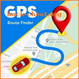 GPS navigation & maps directions app for android icon