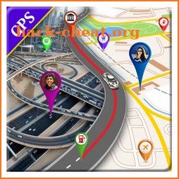 GPS Navigation and Route Finder icon