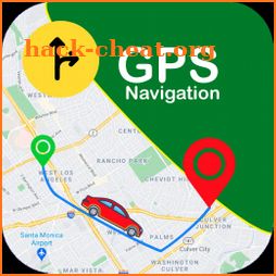 GPS Navigation Free - Map Locator & Route Finder icon