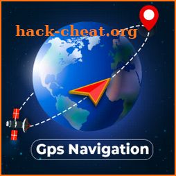 GPS Navigation Globe Map 3d icon