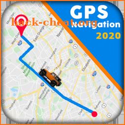GPS Navigation Live & Maps Direction - RouteFinder icon