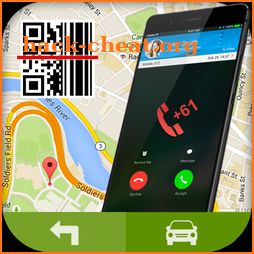GPS Navigation Maps Directions & QR Scanner icon