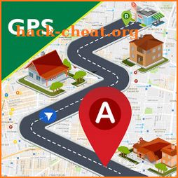 GPS Navigation Route Finder – Map & Speedometer icon