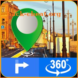GPS Navigation Route Planner - Live Street View icon