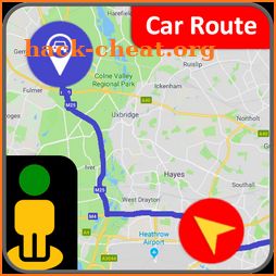 GPS Navigation Travel, Map-Satellite Route 2018 icon