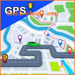 GPS Navigation-Voice Search & Route Finder icon