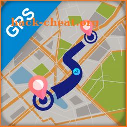 GPS Route Finder and Location icon