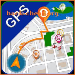 GPS Route Finder & Maps, Live Navigation & Tracker icon