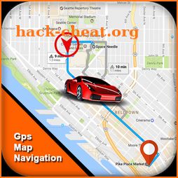 GPS Route Finder Driving - Accurate Compass icon