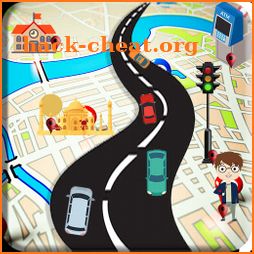 GPS Route Finder-Free Maps Navigation & Directions icon