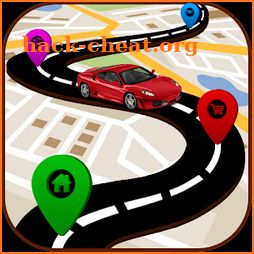GPS Route Finder - GPS Maps Navigation Directions icon