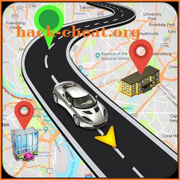 GPS Route Finder Live Map  -Voice Navigation Guide icon