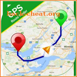 GPS Route Finder Live Street View & Map Direction icon