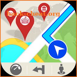 GPS Route Finder - Maps and Navigation icon