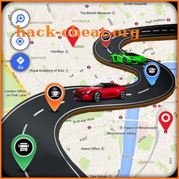 GPS Route Finder - Route Tracker Navigation & Maps icon